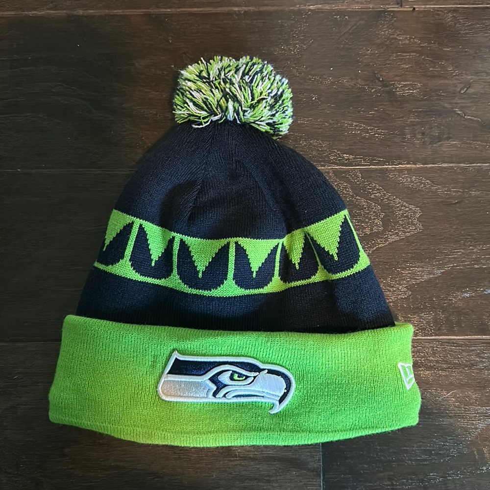 Seahawks beanie